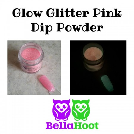 Dip Powder - Exclusive - Glow Glitter Pink